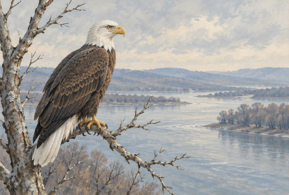Illustration of a Bald Eagle